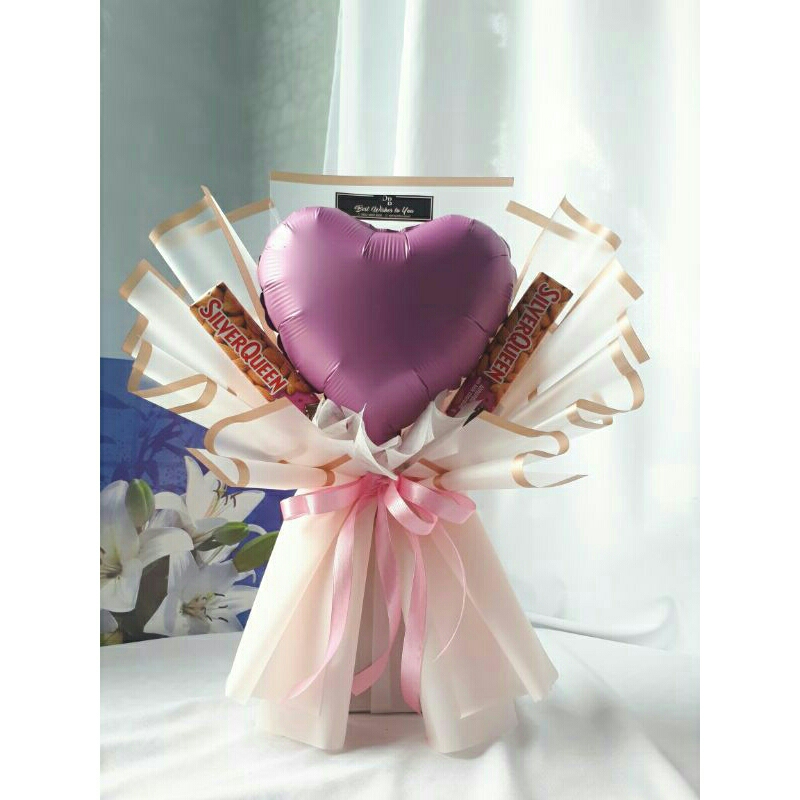 READY BUKET COKLAT/BUKET BALON LOVE/BUKET VIRAL