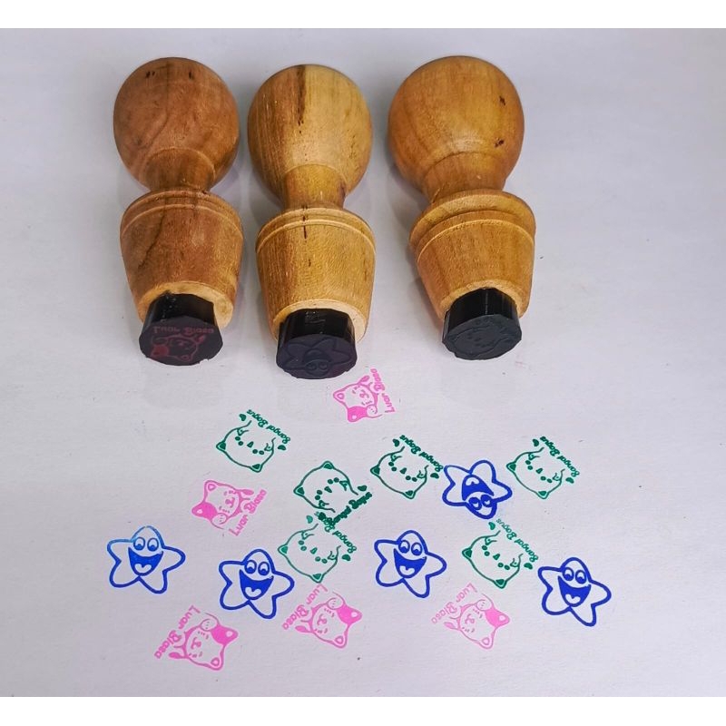 

[CHY] CETAK STEMPEL KAYU MINI REWARD OTOMATIS GRADE A NEW