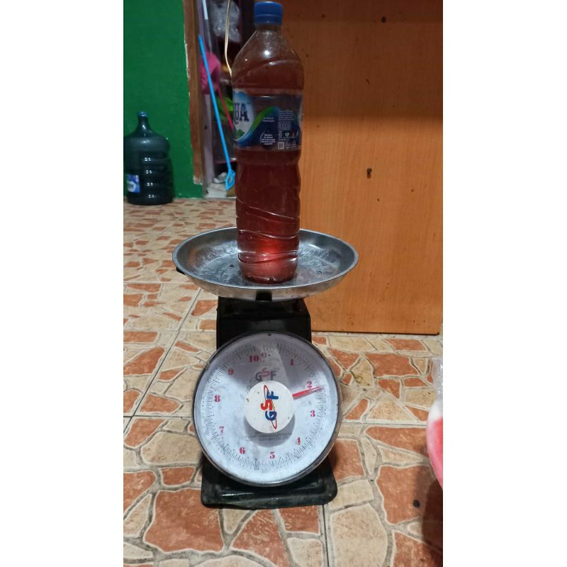 

Madu 2kg = 1botol aqua besar