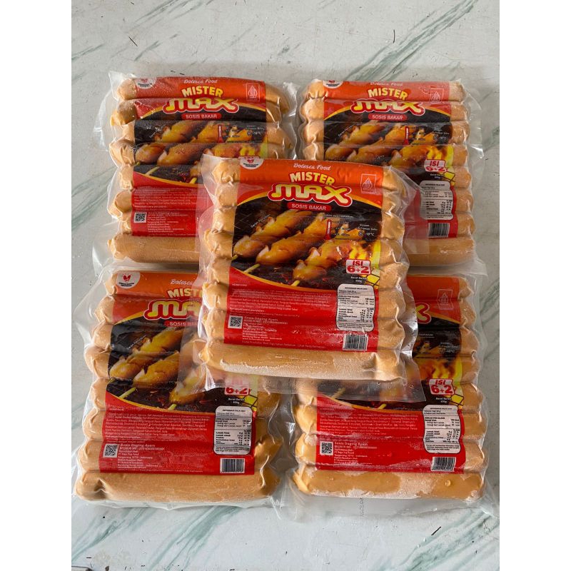 

Sosis Bakar Jumbo Mister Max 500g