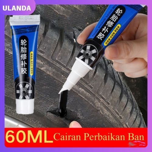 60ml Lem Ban Hitam Roda Kendaraan- Lem Ban Roda Kendaraan Alat Tambal Ban Alat Tambal Ban Tubeless