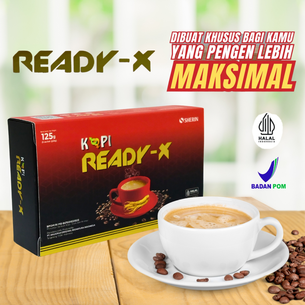 

Paket 5 Sachet Kopi Ready X Romantis Premium Kemasan Terbaru