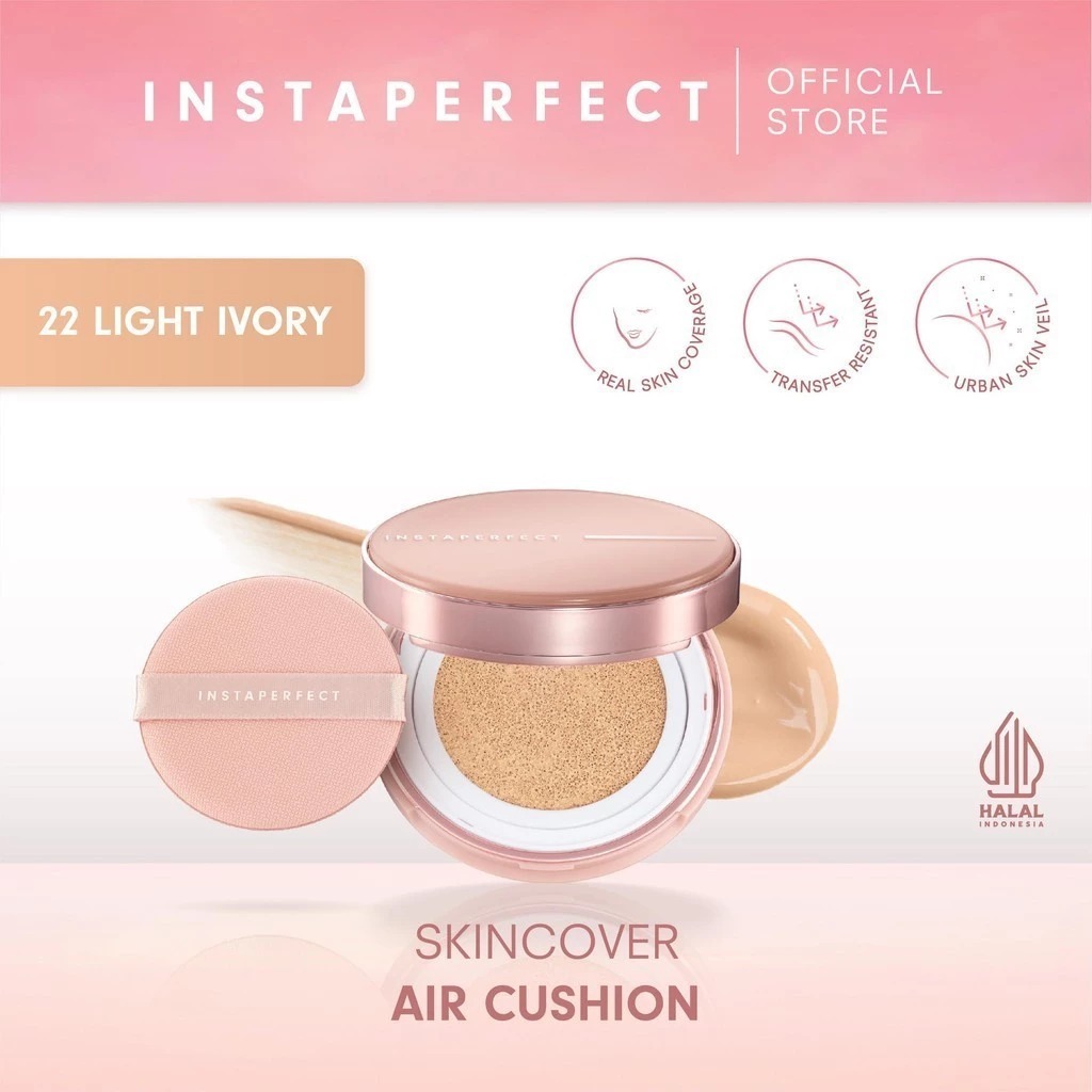 Wardah Instaperfect Skincover Air Cushion Cushion Instaperfect