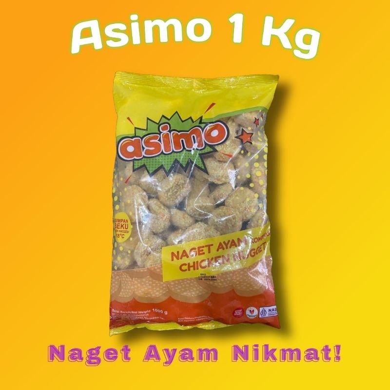 

asimo chicken nugget/nugget ayam asimo/nugget varian 1kg