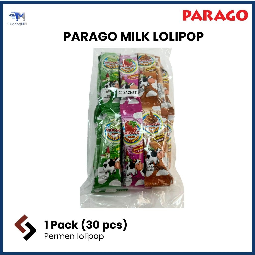 

PARAGO MILK LOLIPOP | PERMEN LOLIPOP