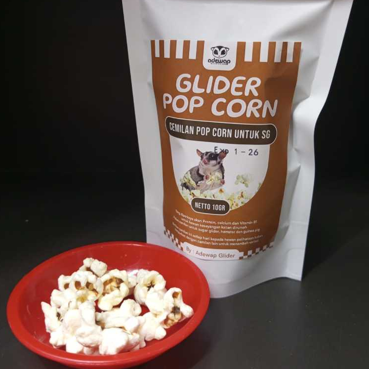 ADEWAP GLIDER Popcorn Snack Camilan Sugar Glider
