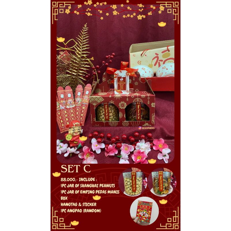 

HAMPERS IMLEK CNY ULAR 2025 COOKIES SNACK HADIAH NATAL PARSEL MURAH CHINESE NEWYEAR TERBEST