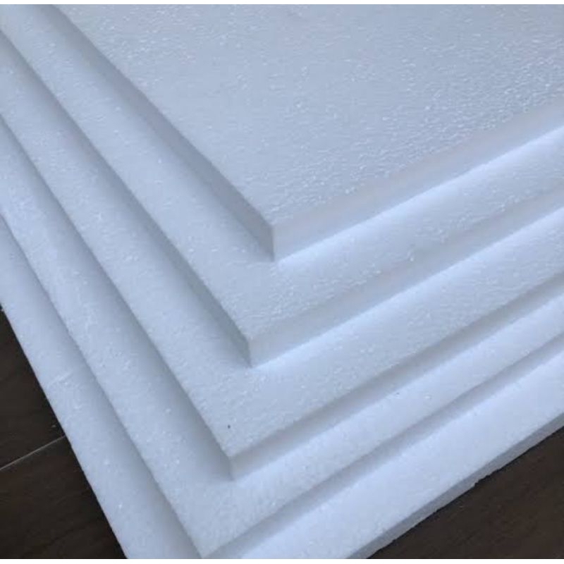 

D (D9) PAPAN STEROFORM GABUS LEMBARAN TEBAL 5 CM UKURAN 20 X 5 CM KUALITAS MEDIUM