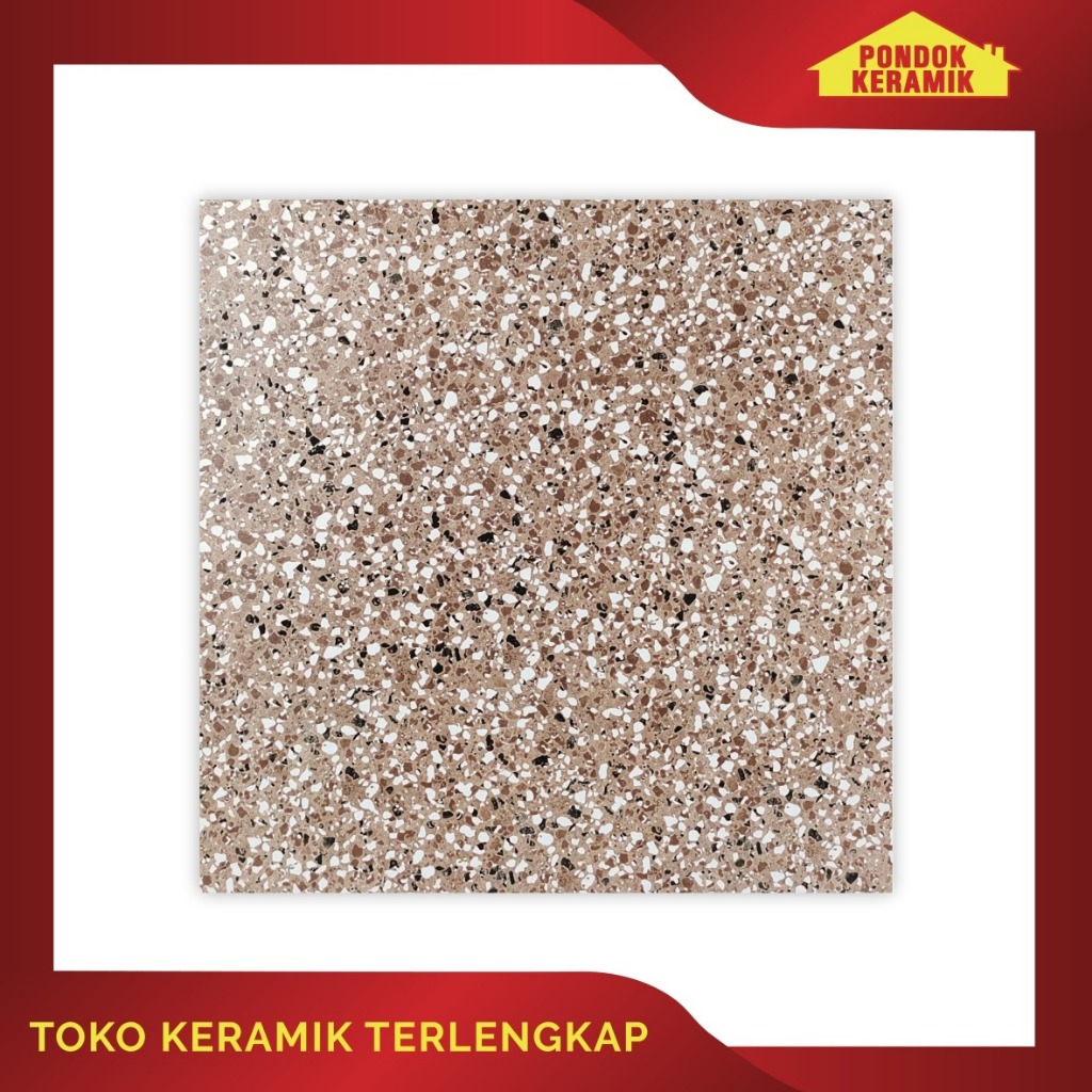 Granit Lantai Imperial 60x60 Niagara Brown Granit Terazzo Teraso Granit Kasar Granit Coklat