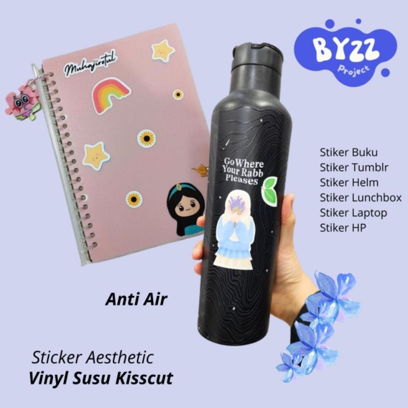 

BYZZ Stiker Aesthetic Vinyl Susu Kisscut Cinamoroll