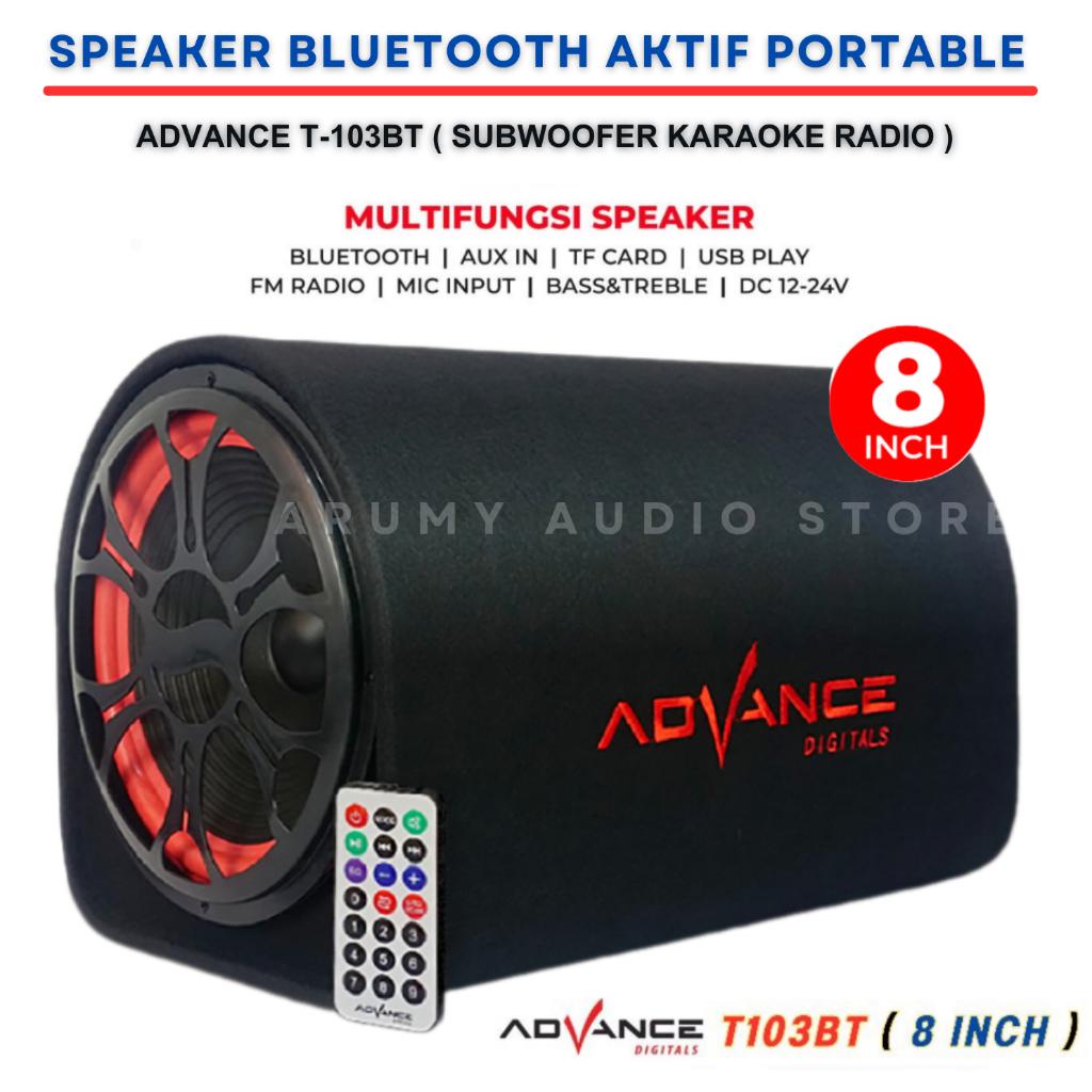 Advance Speaker Bluetooth T103BT | Advance T103BT Bluetooth speaker Super Bass T103BT | Speaker Adva
