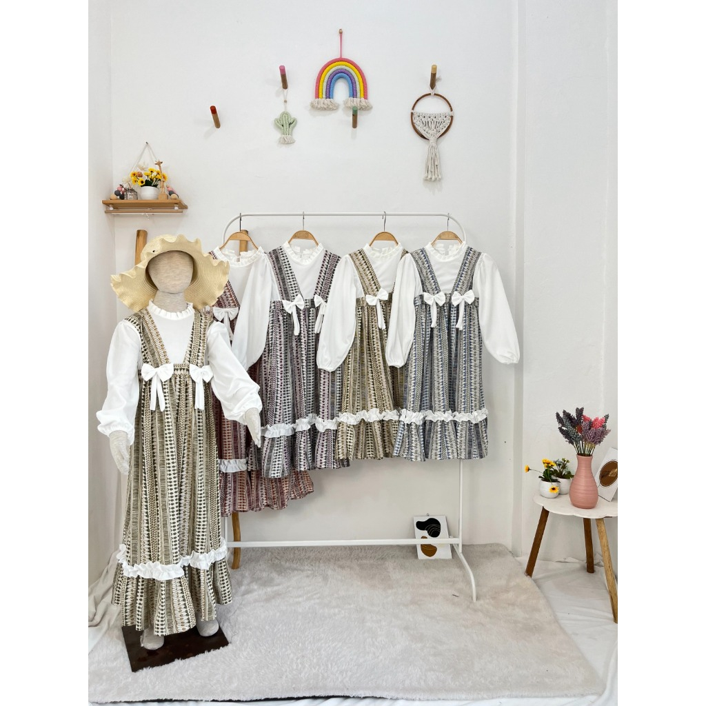 GAMIS ANAK PITALOKA SMLXL BABY.CLOTH UNTUK UMUR 3-14TAHUN GAMIS ANAK REMAJA VIRAL