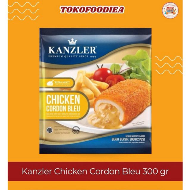 

Kanzler Chicken Cordon Bleu 300 gr | Tokofoodiea
