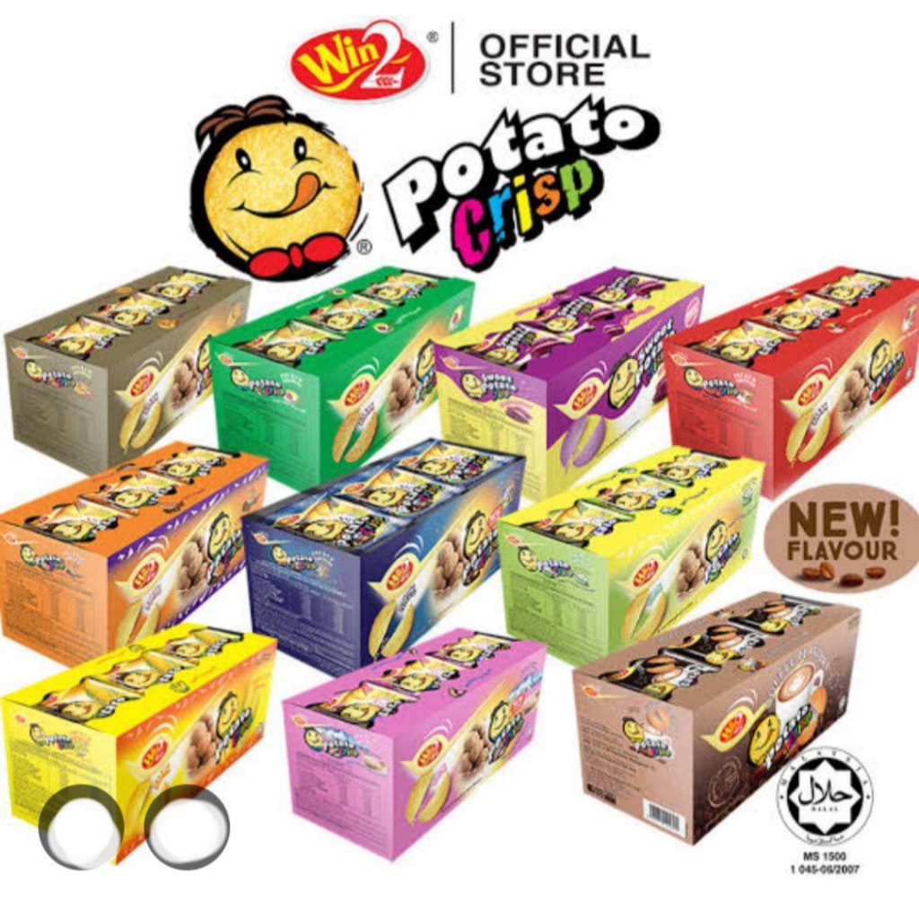 

Win win potato chips 3pcs ecer halal cemilan enak