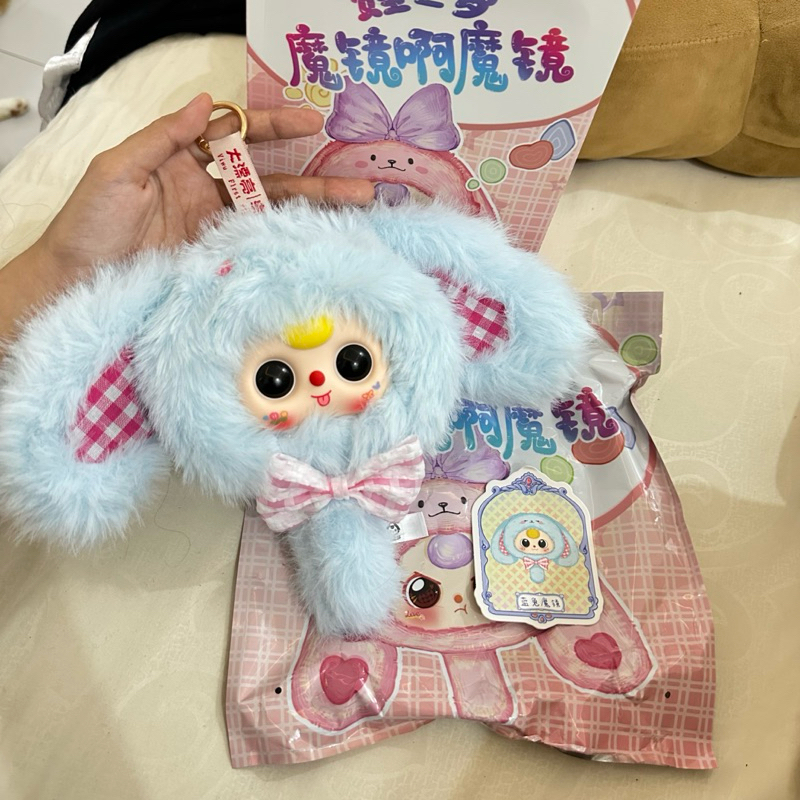 Baby Three Bunny Mirror