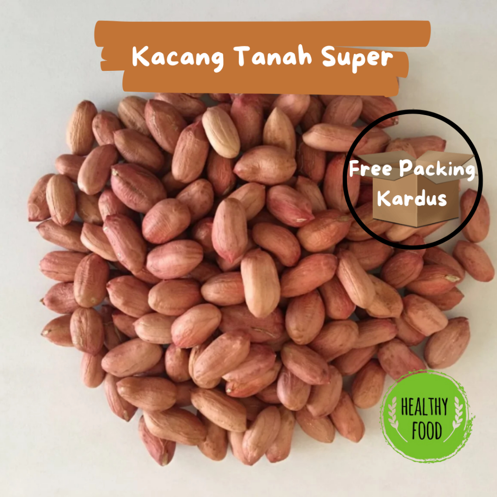

Kacang Tanah Kupas Kulit / Raw Peanut 1 kg 500 gram 250 gram