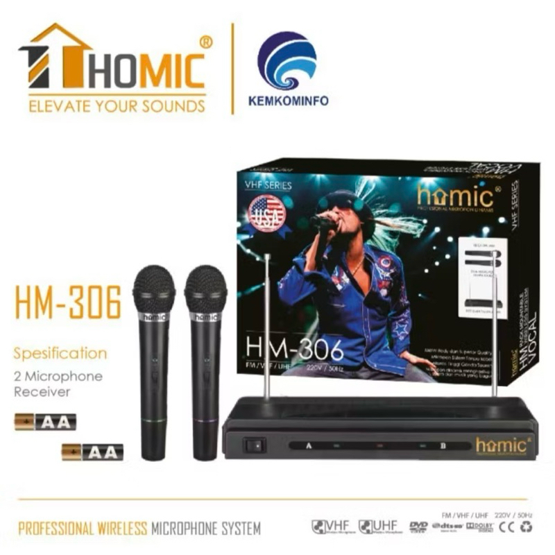 Mic Wireless HOMIC / Microphone Wireless HOMIC
