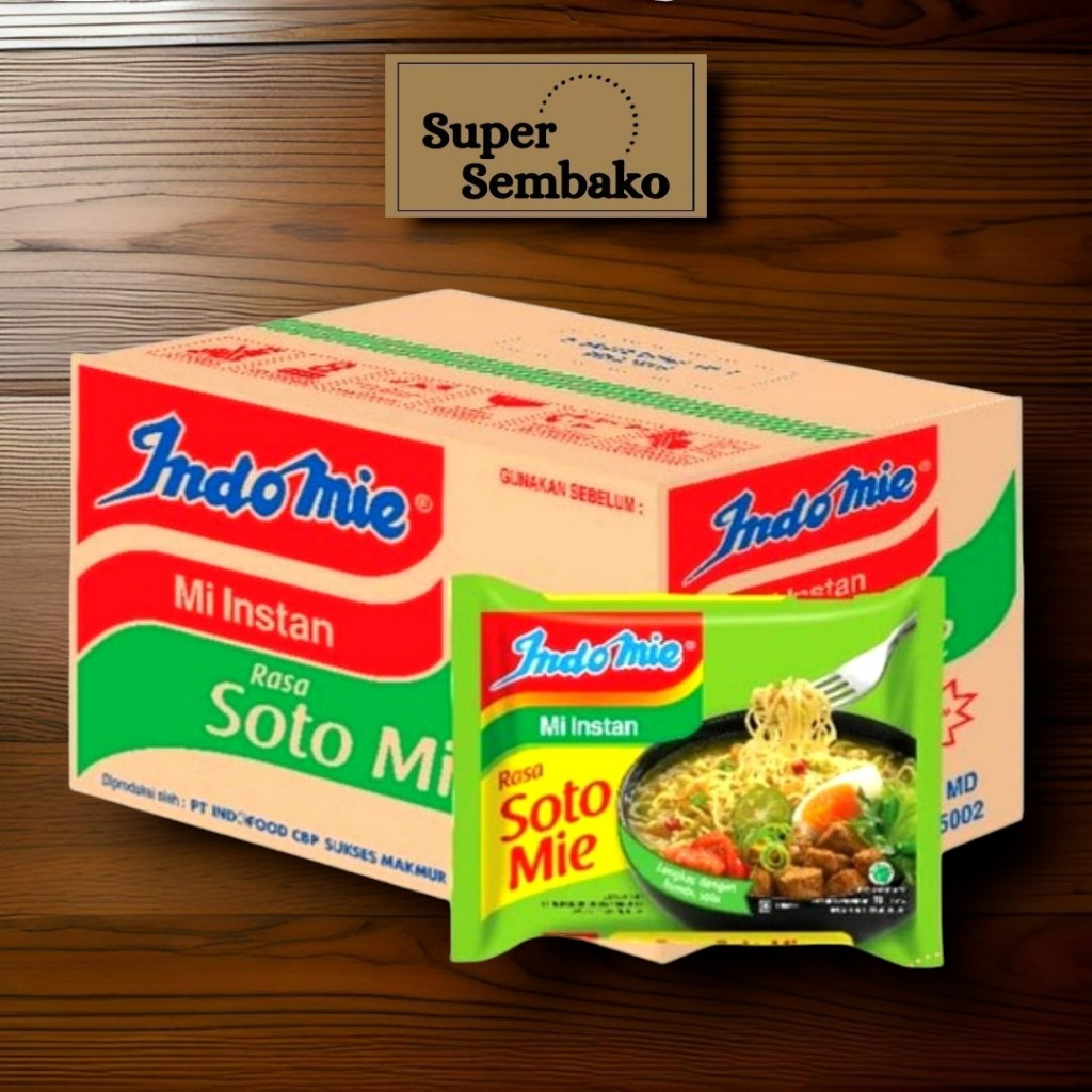 

INDOMIE KUAH SOTO 1 DUS ISI 40 BUNGKUS