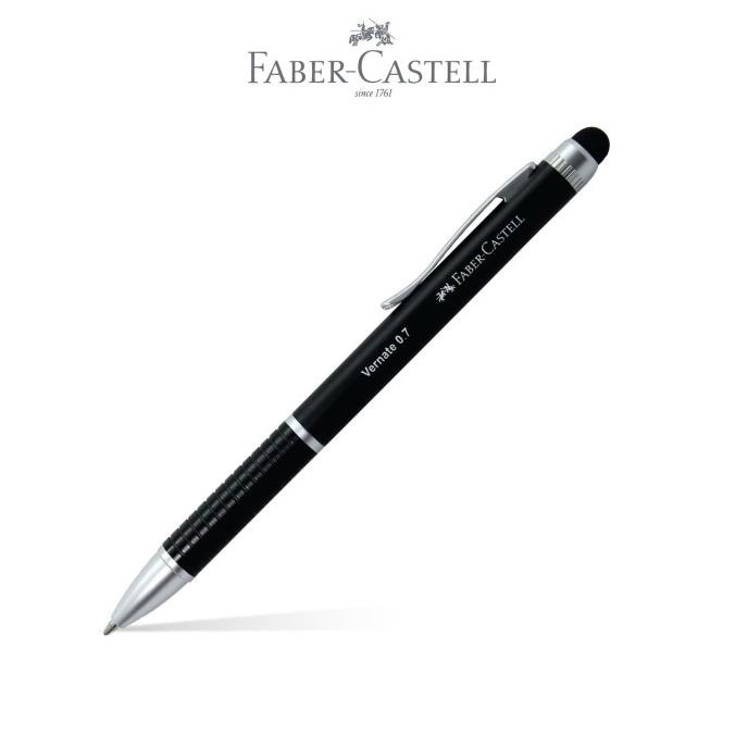 

TBMO PEN VERNATE 0.7 SILVER BARREL-BLUE INK FABER-CASTEL 547011