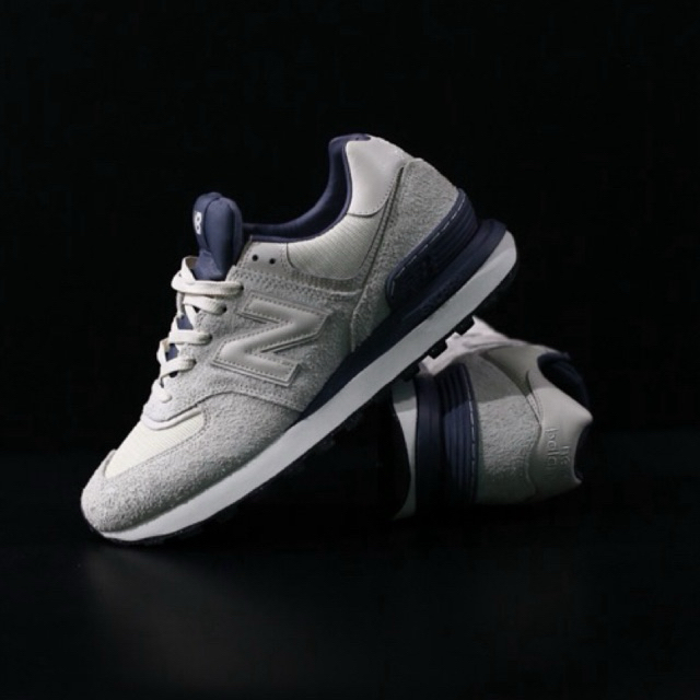 NB 574 Legacy Cream Indigo