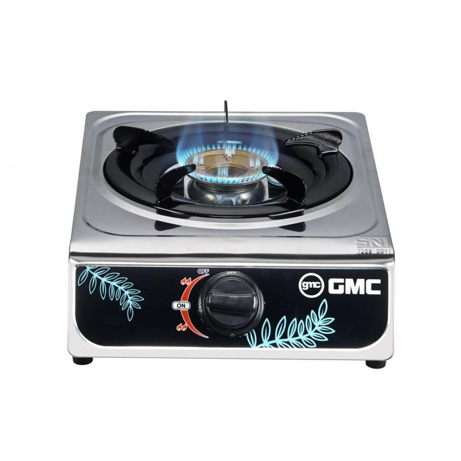Kompor Gas 1 Tungku Stainless GMC 111