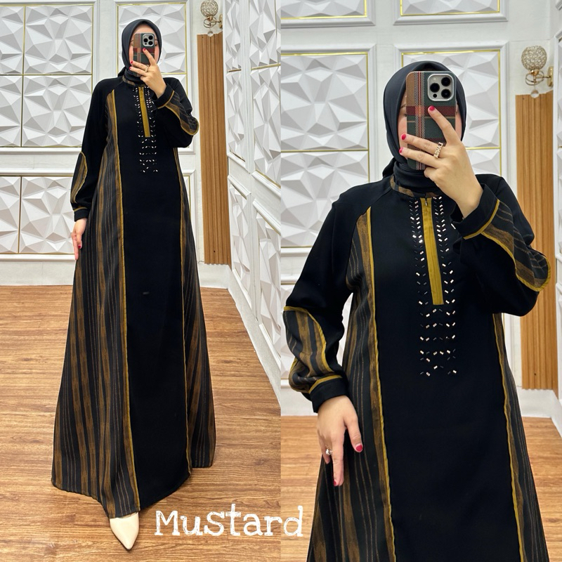 abaya terbaru / gamis lebaran 2025 / gamis abaya / gamis tanah abang
