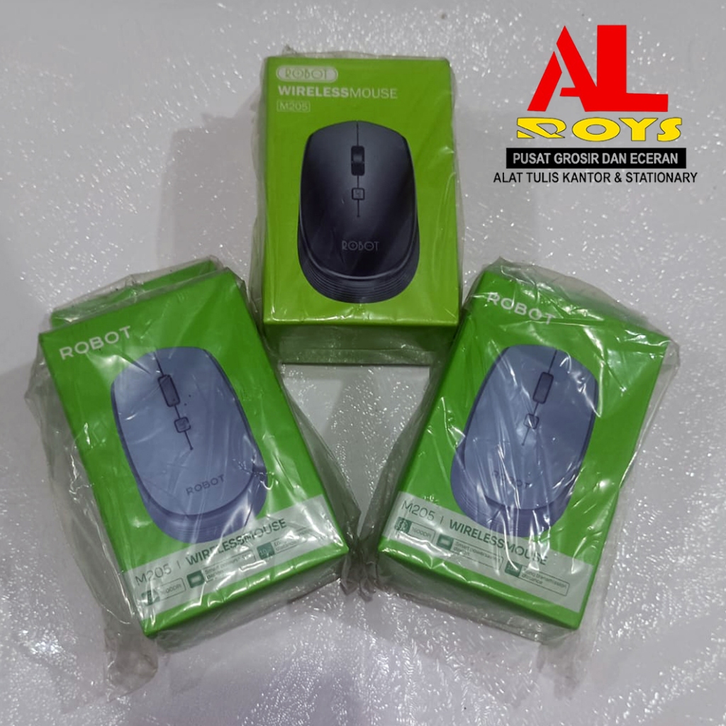 MOUSE WIRELESS ROBOT M205