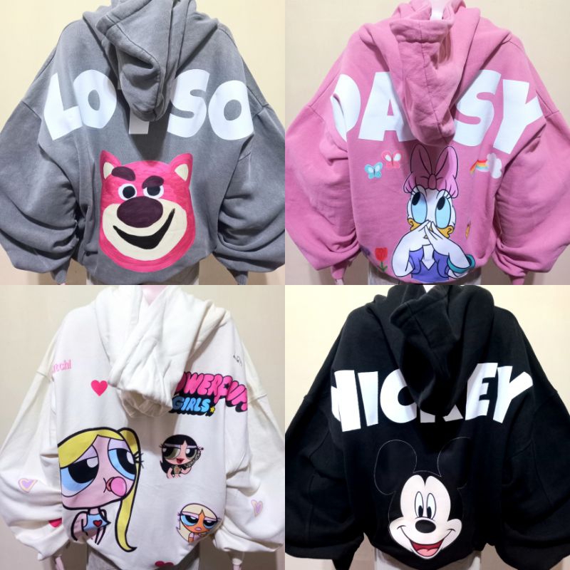 SWEATER CREWNECK OVERSIZE | CREWNECK LENGAN BALON | SWEATER OVERSIZE