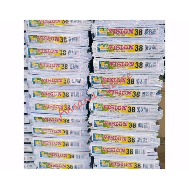 

BUKU TULIS VISION ISI 10 BUKU 58 LEMBAR