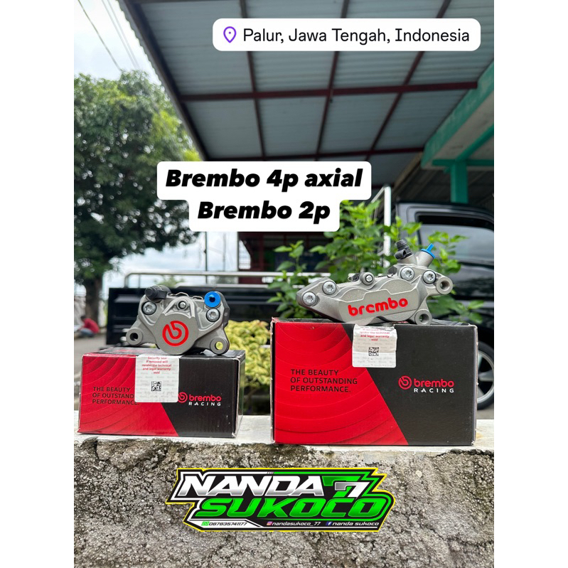 Brembo Racing 4p Axial 2P