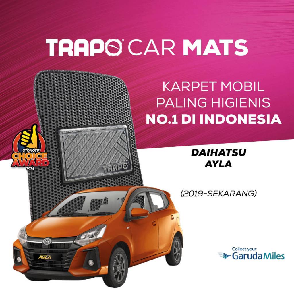 Karpet Trapo Mobil Daihatsu Ayla (2019-Sekarang)