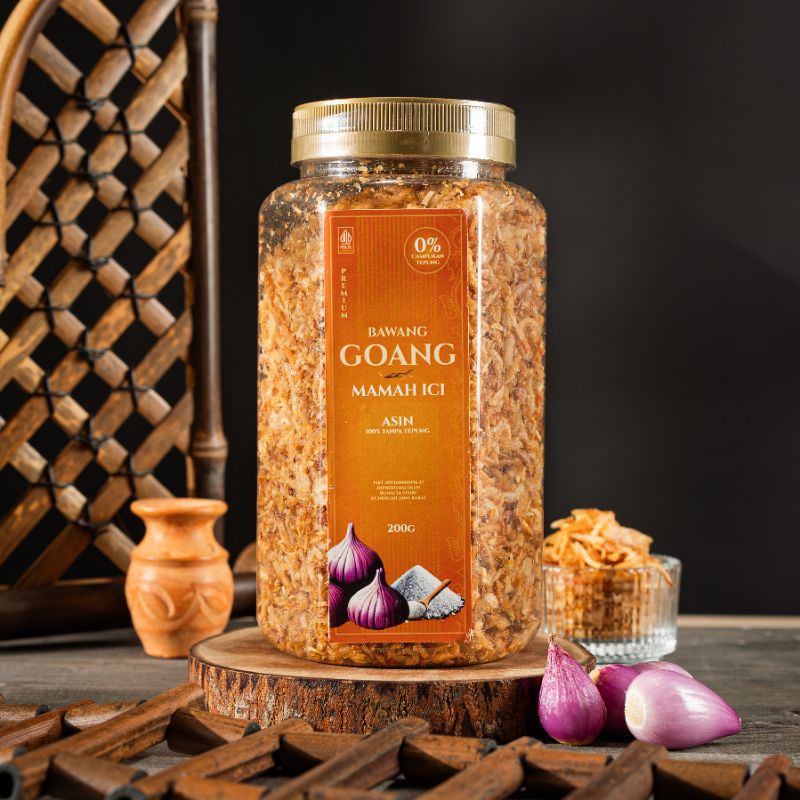 

Bawang Goreng Sumenep Premium | ASIN - Asli Tanpa Tepung Tanpa Campuran (60gr 120gr 200gr) / Bawang Goang Mamah Ici