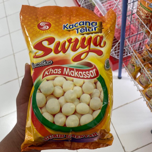 

kacang telur surya 225gr