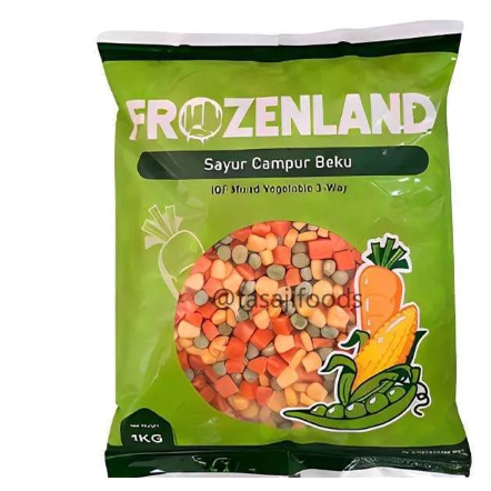 

Frozenland Sayur Campur Beku 1KG