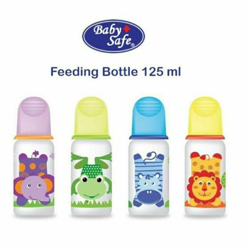 Botol Minum Bayi Baby Safe Js 0003 - Dot Minum BayiBPA FREE uk. 125ml Animal Series