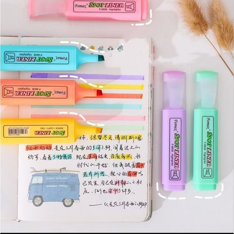 

STABILO PASTEL FOMAX HIGHLIGHTER PASTEL UNIK MURAH