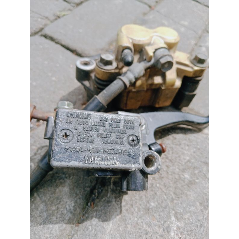 REM MASTER KALIPER CAKRAM SET SCORPIO Z ORIGINAL 2ndLEPASAN MOTOR