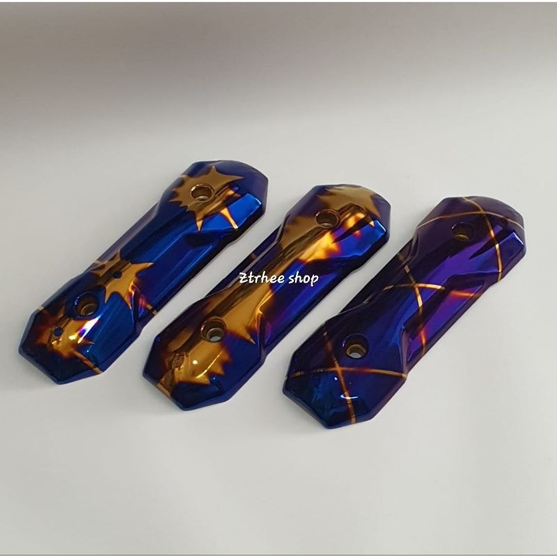 TUTUP KNALPOT BESI TEBAL MOTOR BEAT KARBU/SPACY/BEAT ESP ISS/VARIO KARBU/BEAT STREET/BEAT NEW DELUXE