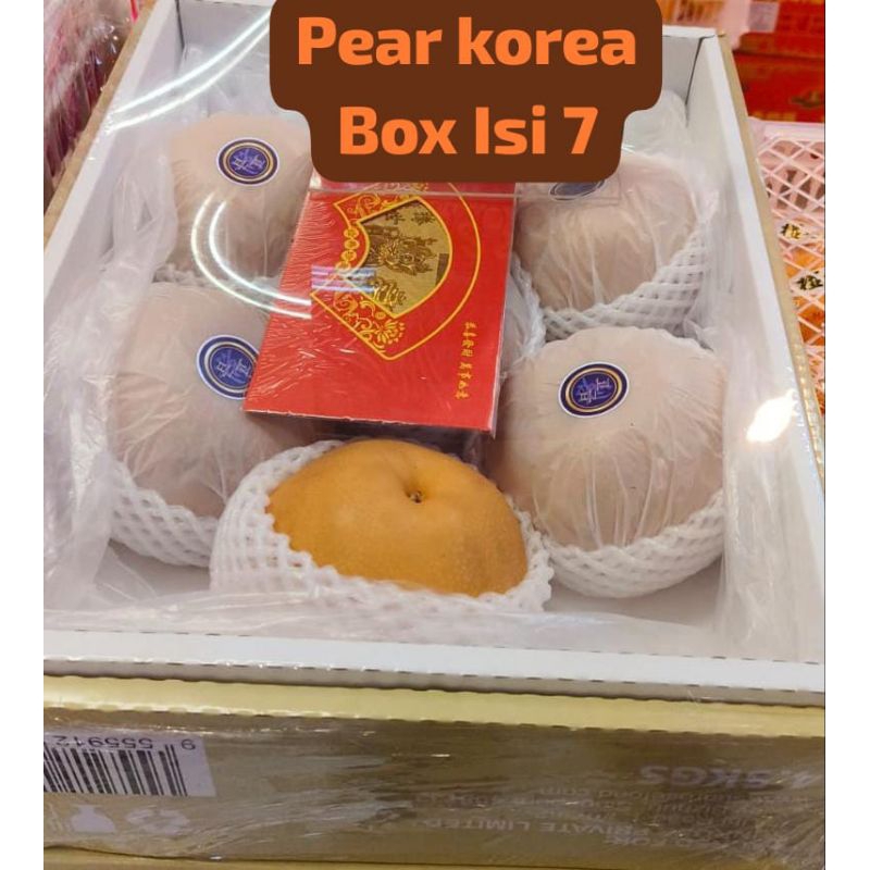 

PIR KOREA ISI 7 HAMPERS BUAH IMLEK PEAR BOX CNY PARCEL IMLEK 2025