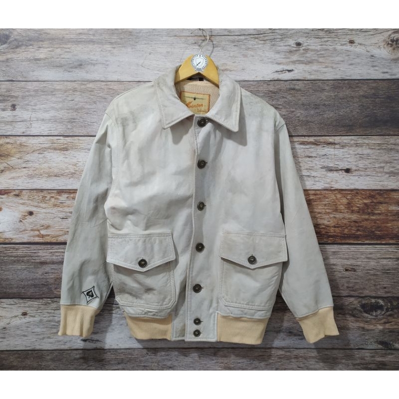 Jaket Kulit Belstaff The Aviator Leather Jacket