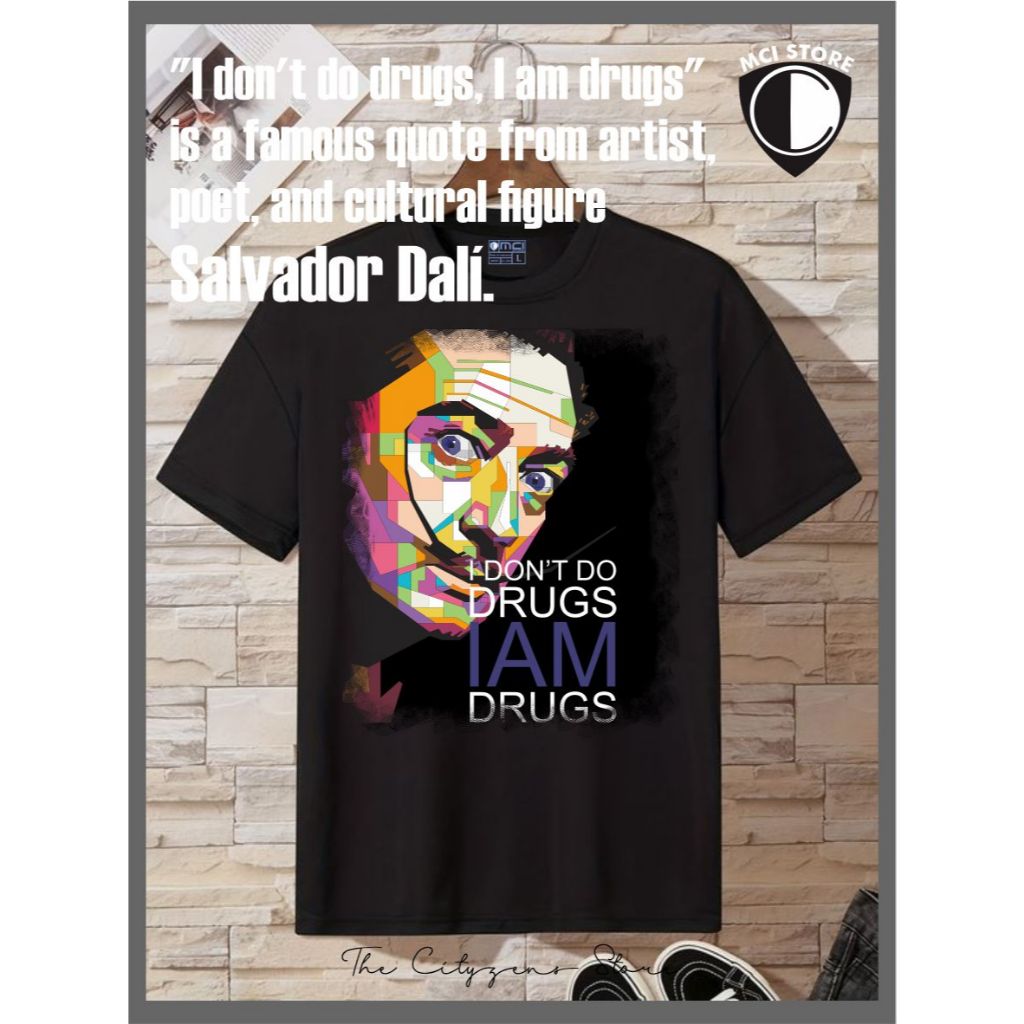 Kaos Salvador Dali Eps. 1 Pria/Wanita