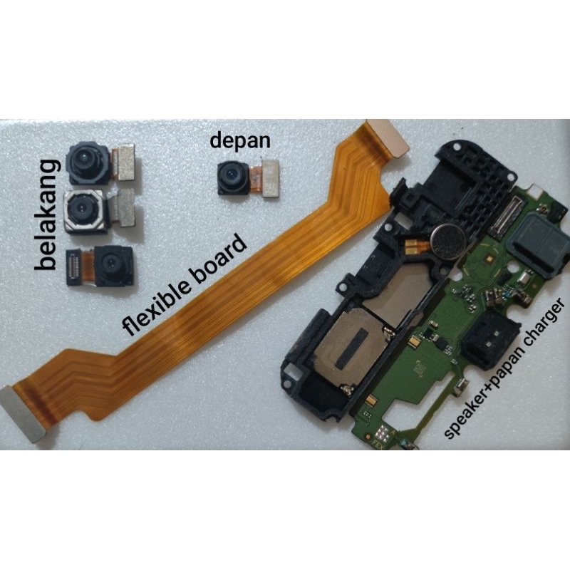 copotan vivo y12s(y20 y20i y20s) kamera depan/belakang+speaker+papan charger+flexible board