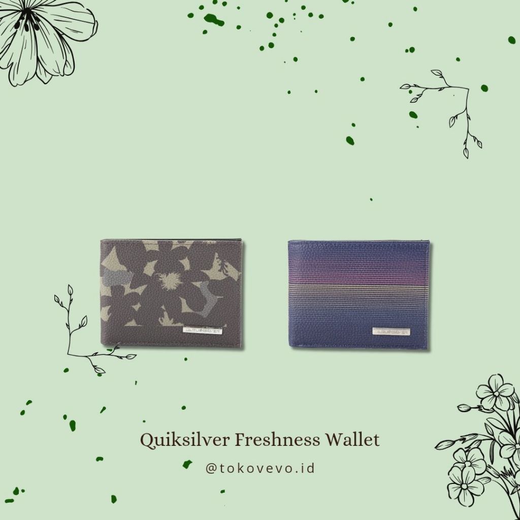 Dompet Quiksilver Original - Freshness | Dompet Pria