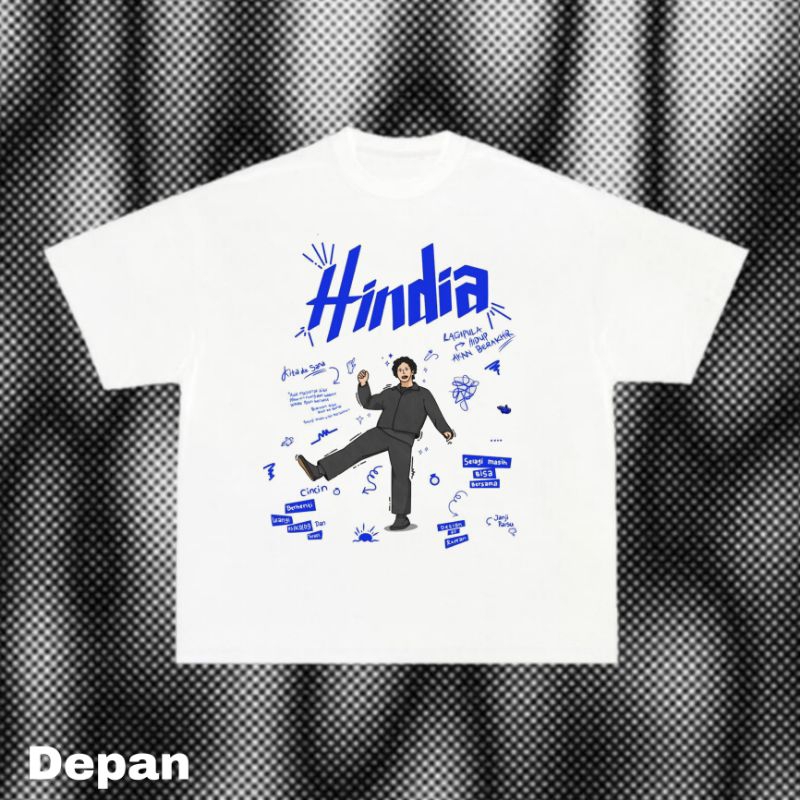 Belittle Tshirt Original belittle.id T-shirt Hindia Kaos Motif Original Viral