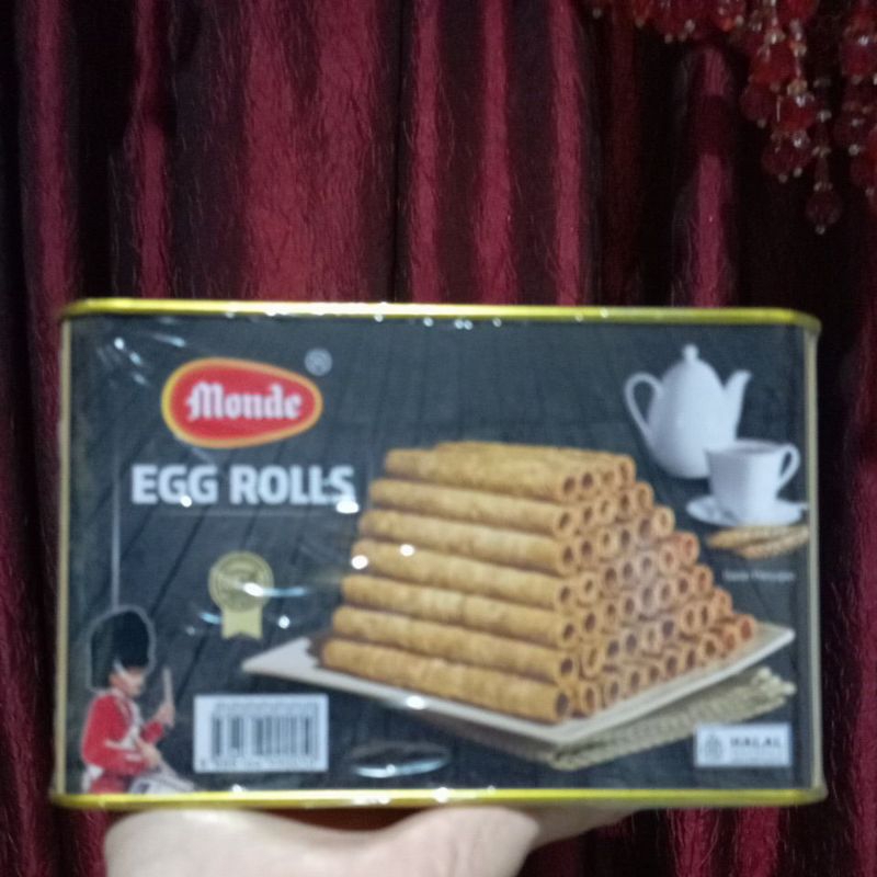 

MONDE EGG ROLL 300gr Kemasan Kaleng