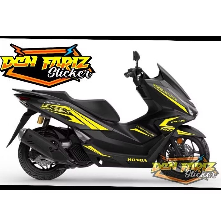 Berkahsspeed Stiker Bodi Honda Pcx 160 2025 List Bodi Honda Pcx Tahun 2025 Stiker Pcx Full Bodi