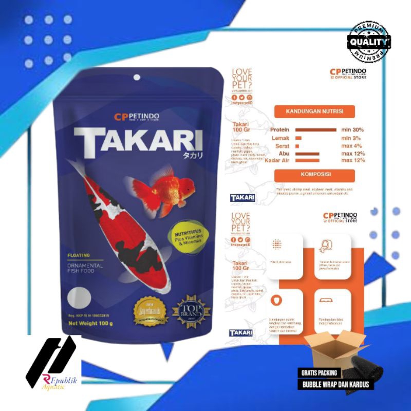 pelet ikan takari 100gram / pelet ikan takari / pelet ikan / pakan ikan / pelet ikan hias / pelet ta
