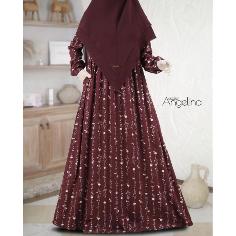 PRELOVED ATELIER ANGELINA shallflower maroon S