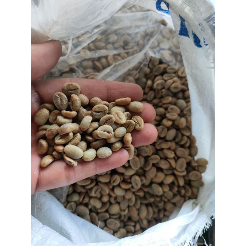 

green bean coffee arabica and robusta