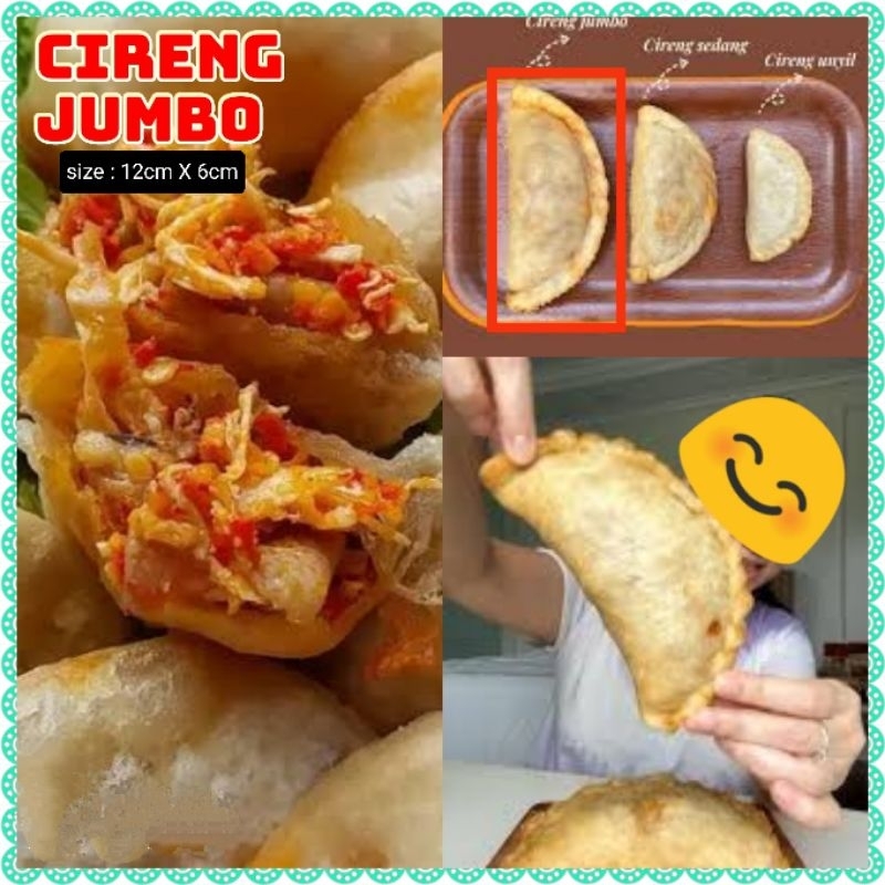 

cireng jumbo ayam pedas